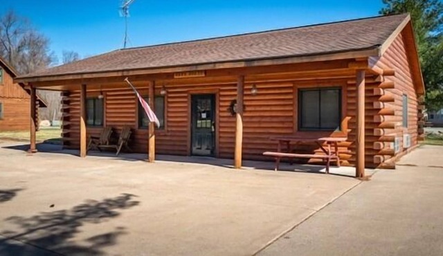 Shared bunkhouse with individual private rooms with separate toilets and showers for men and women