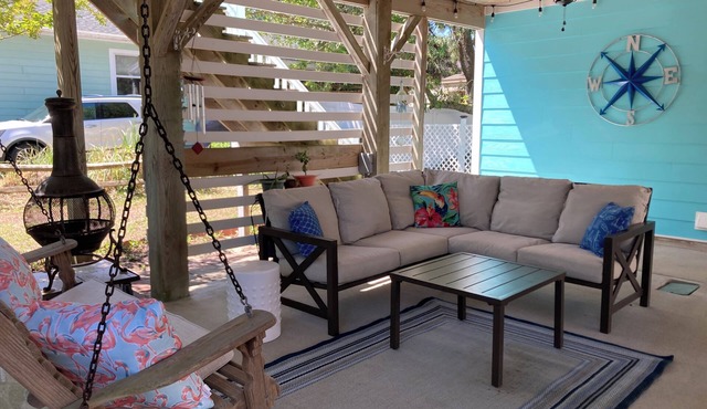 Sunset Strolls: 2BR/1BA, 5 min to beach, dog-friendly, MP7 Kill Devil Hills