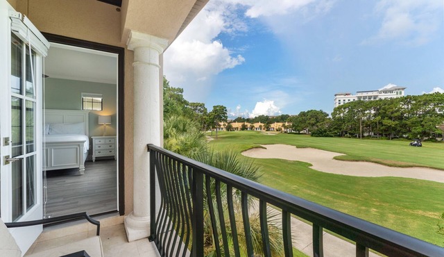 Two Golf Carts ~ Beautiful Golf Course View
