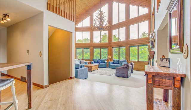 Waterfront Central Wisconsin Cabin w/Indoor Pool!