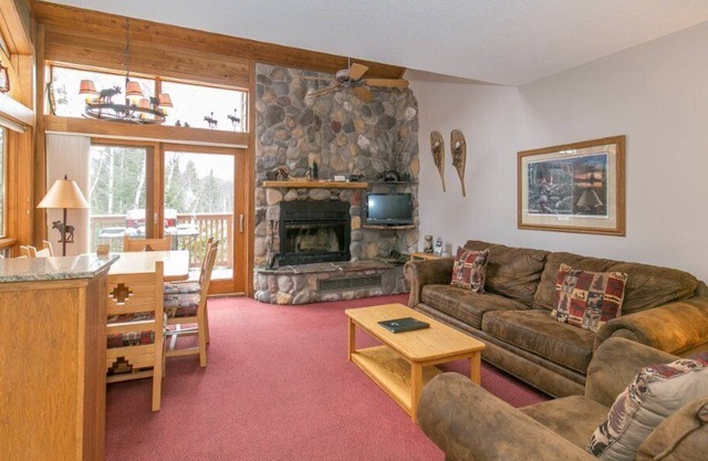 Ski-in ski-out condo at Lutsen Mountains!