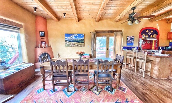 Taos House | Casa De Cuentos-MidTerm Rental: Available December-April/For Sale, Also-MAGIC