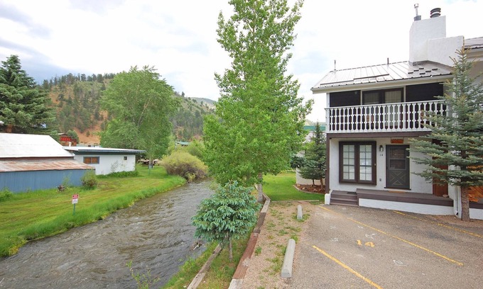 Red River House | CJ Townhouse 14 - On The River - Across from the Fishing Ponds - In Town - Near