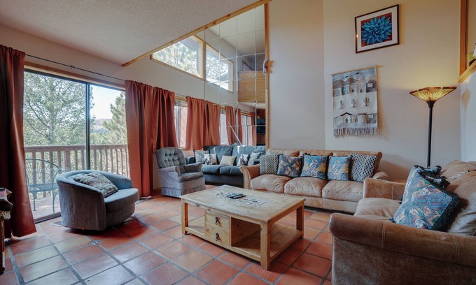 Angel Fire Condo | Condo within walking distance of the Chair Lift