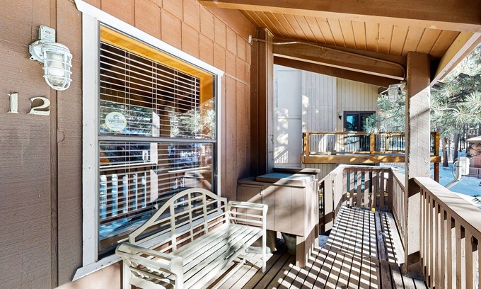 Angel Fire Condo | Cozy condo w/wood fireplace & picnic areas - 3 blocks to skiing, walk to town