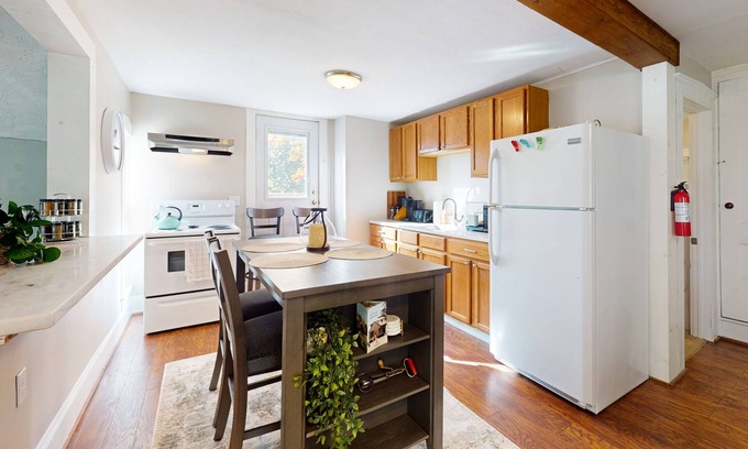 East Haven Rutland County House | Dog-friendly 2nd-floor duplex near Pico & Killington with firepit, W/D, & AC