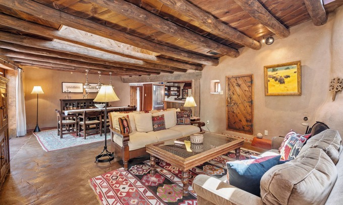 Historic Eastside House | Hacienda Rose | Luxury Rentals by Casas de Santa Fe