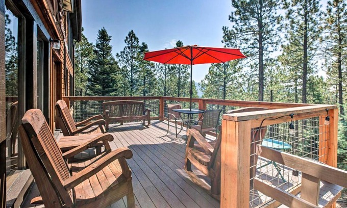 Angel Fire House | Hot Tub, Game Room Spacious Angel Fire Retreat!
