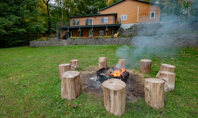Balsam Lake Cabin | Sauna | Game Room | Fire Ring | Arcade | Free Wifi