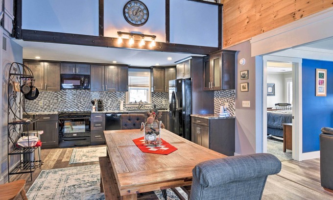 Bethlehem House | Secluded Home w/Fire Pit, 8 Mi to Cannon Mountain