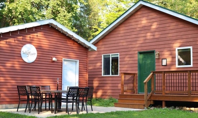 Grantsburg House | The Wildflower Cabin on Big Wood Lake