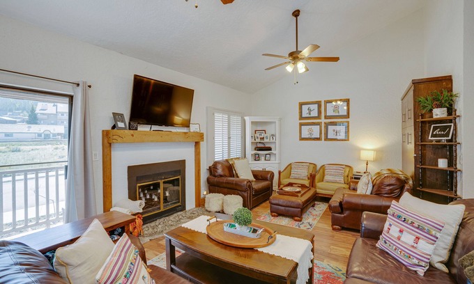 Angel Fire Condo | Townhome Steps away from the Chair Lift