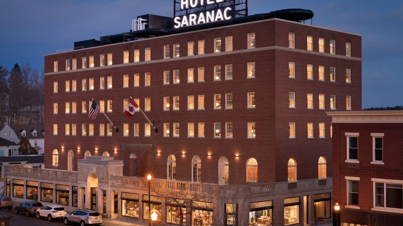 Photo of Buildings in Saranac Lake