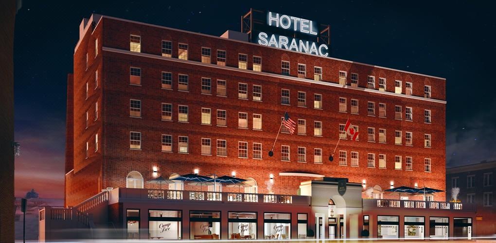 Photo of Buildings in Saranac Lake
