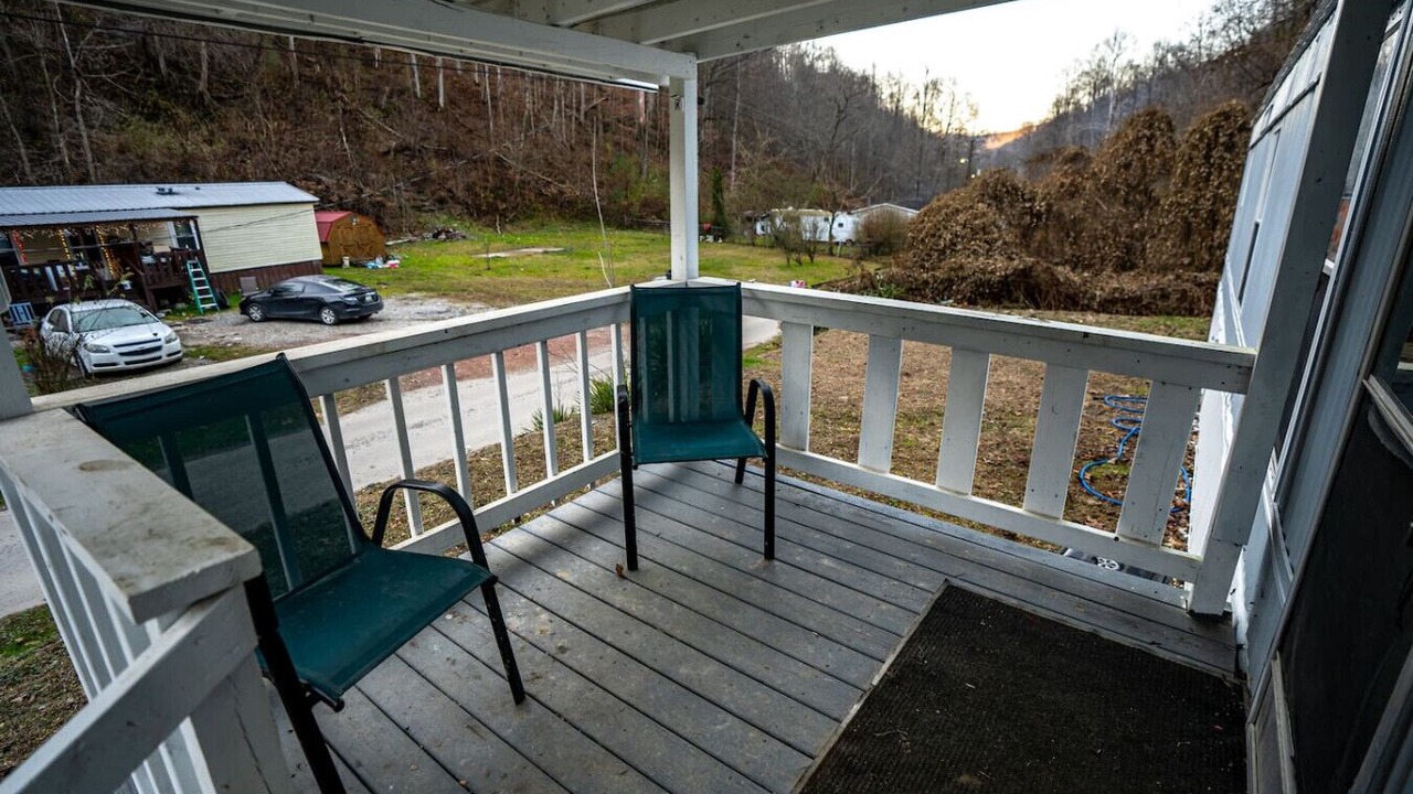 Photo of Patio Balcony in Red Jacket