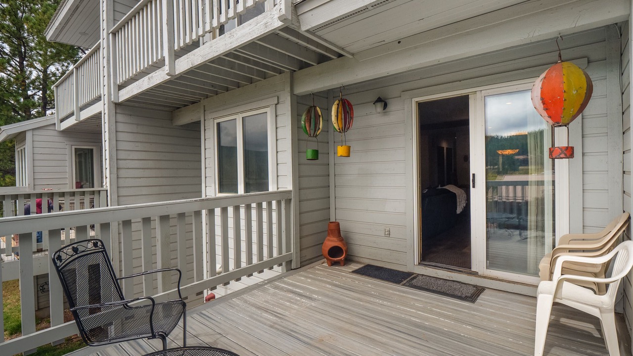 Photo of Patio Balcony in Angel Fire