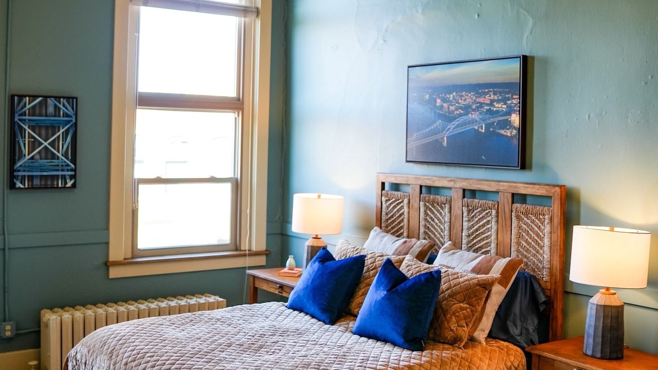 Photo of Bedroom in Historic Downtown La Crosse