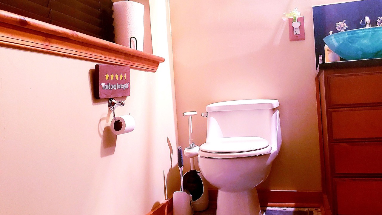 Photo of Bathroom in Downtown Baltimore