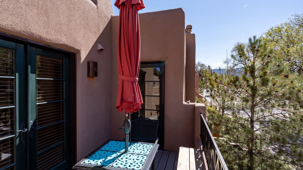 Photo of Patio Balcony in Downtown Santa Fe