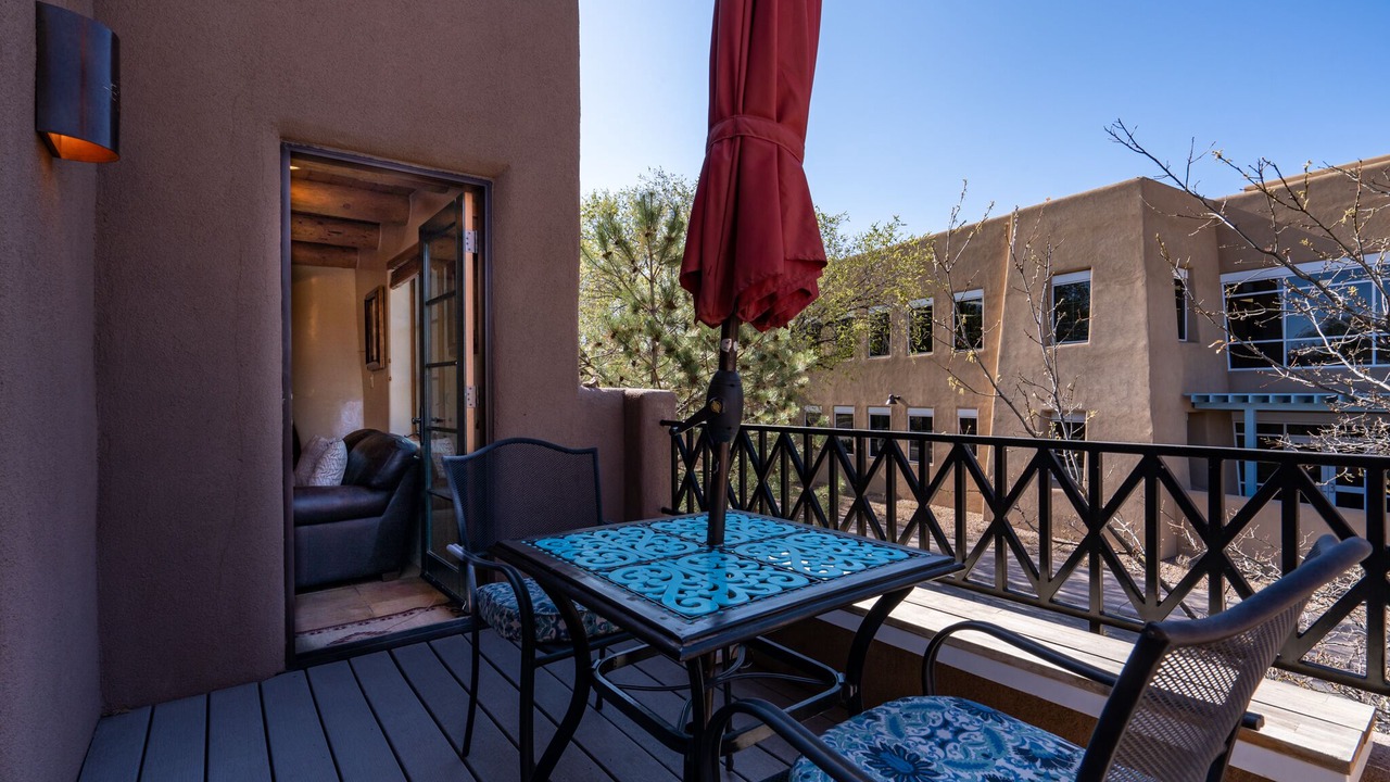 Photo of Patio Balcony in Downtown Santa Fe