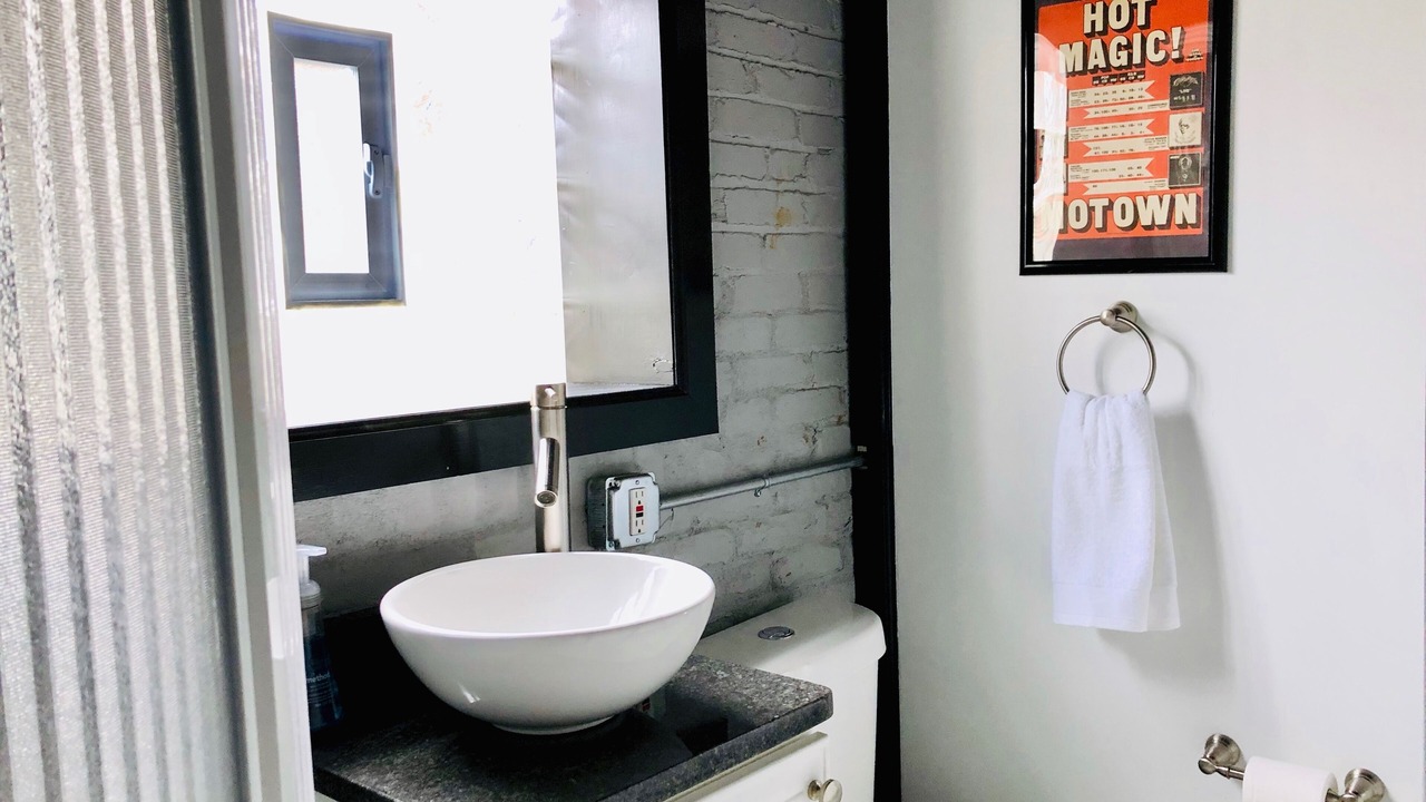 Photo of Bathroom in New Center Detroit