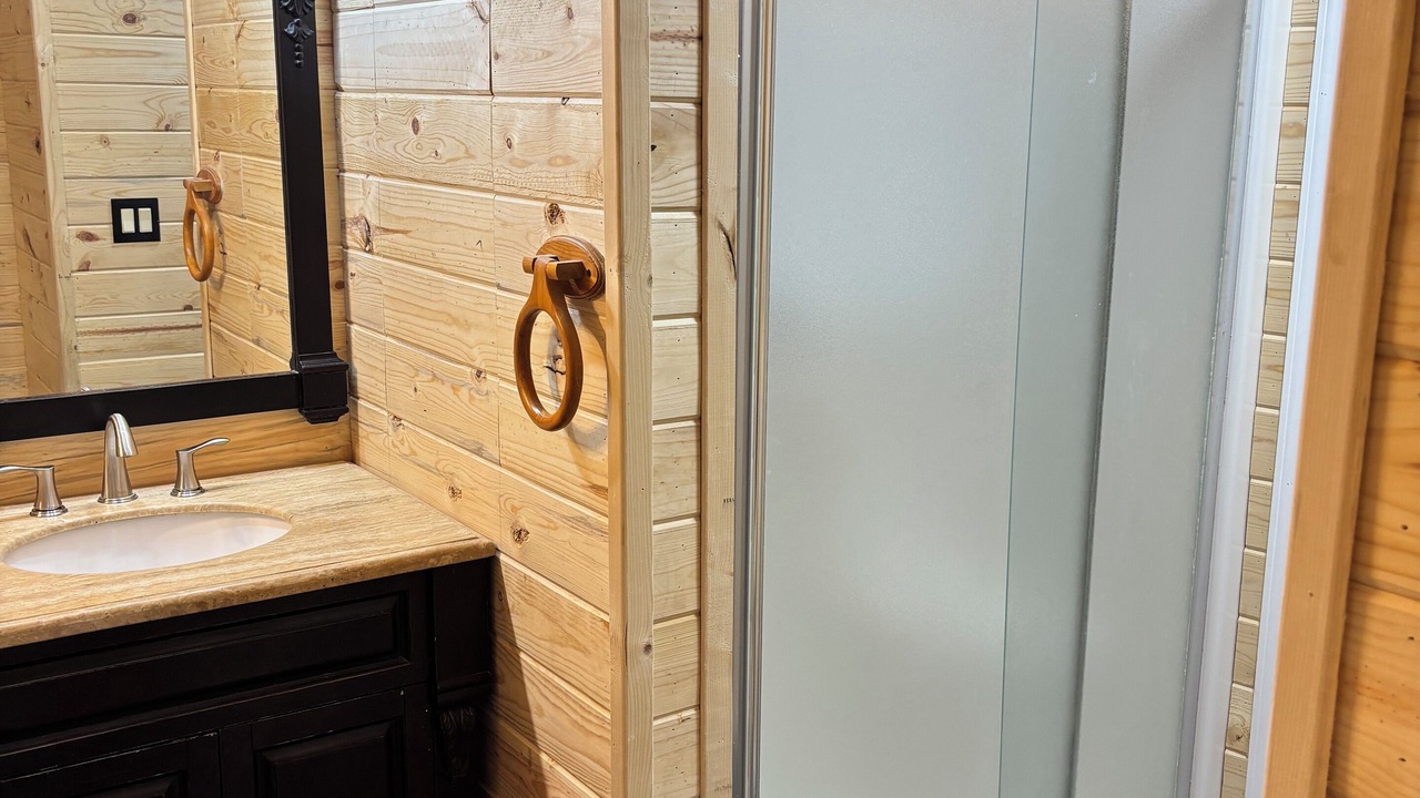 Photo of Bathroom in Red Jacket