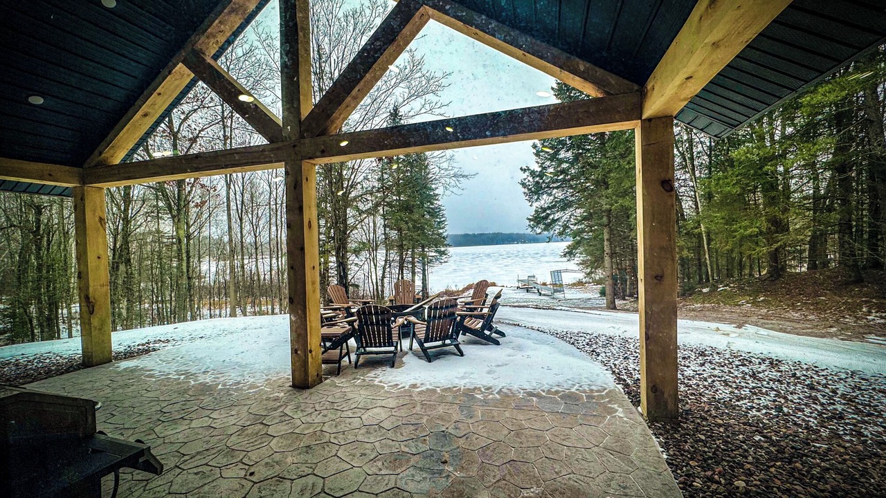 Photo of Patio Balcony in Winter