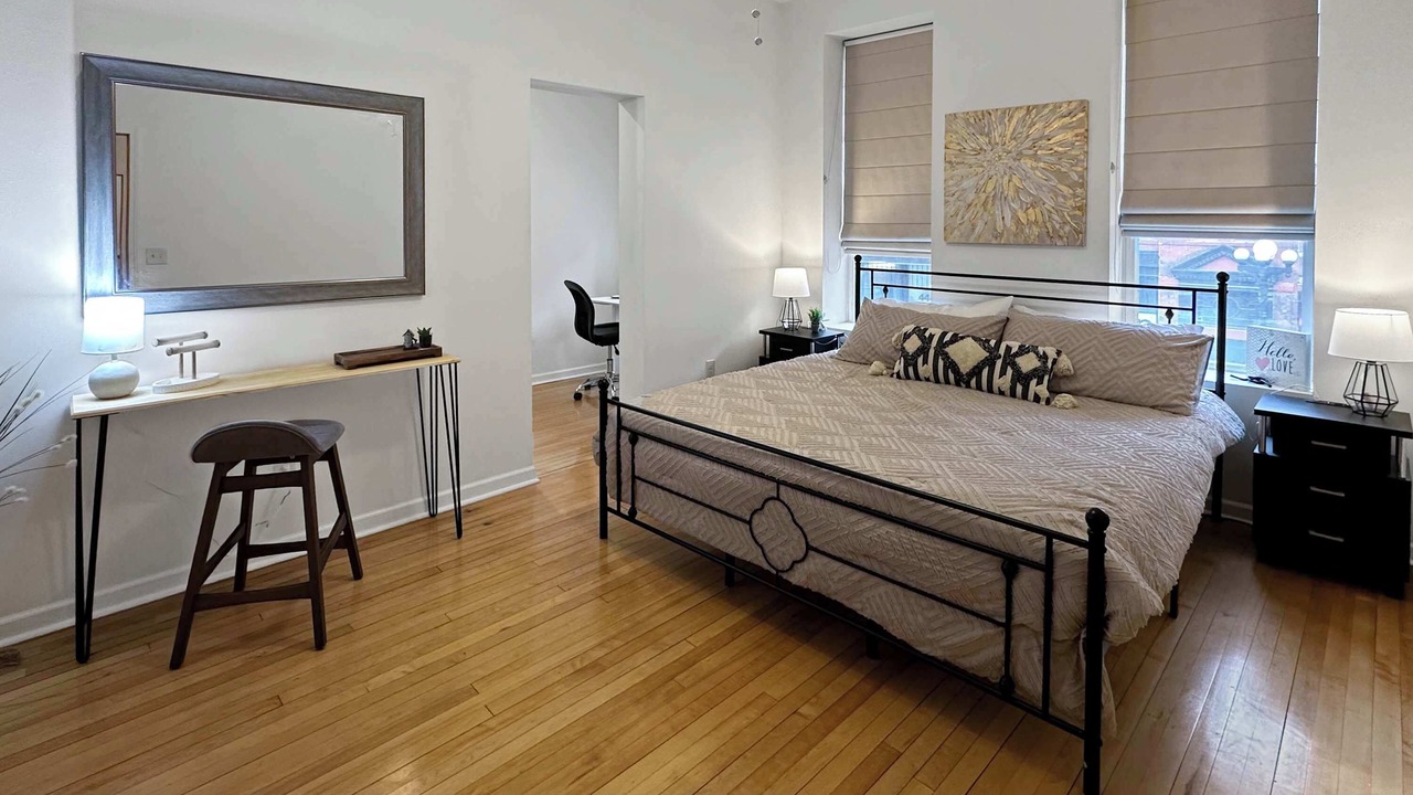 Photo of Bedroom in Historic Downtown La Crosse