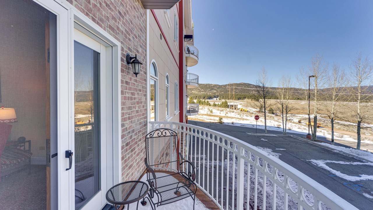 Photo of Patio Balcony in Angel Fire