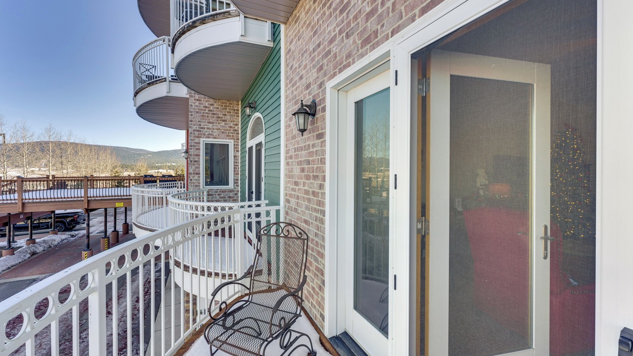 Photo of Patio Balcony in Angel Fire
