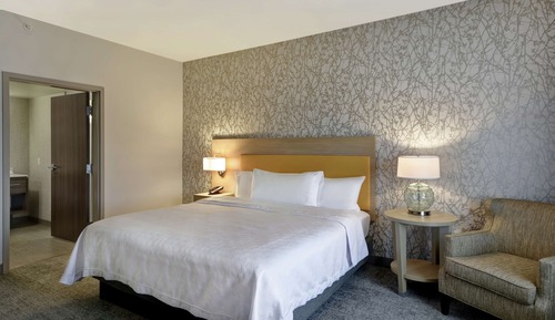Suite, 1 King Bed, Accessible (Mobility & Hearing, Roll-in Shower)